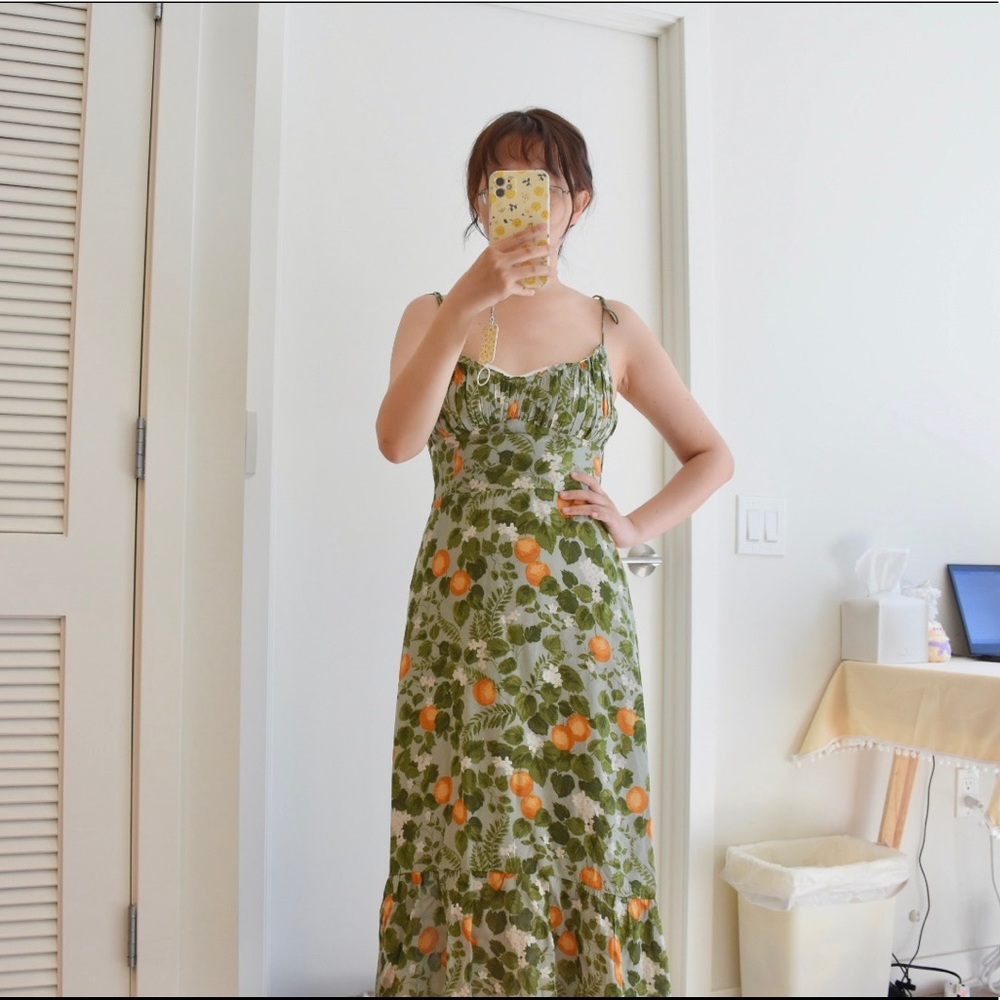 Reformation Embry Midi Dress